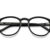 Black Full Rim Round Eyeglasses - Image 2