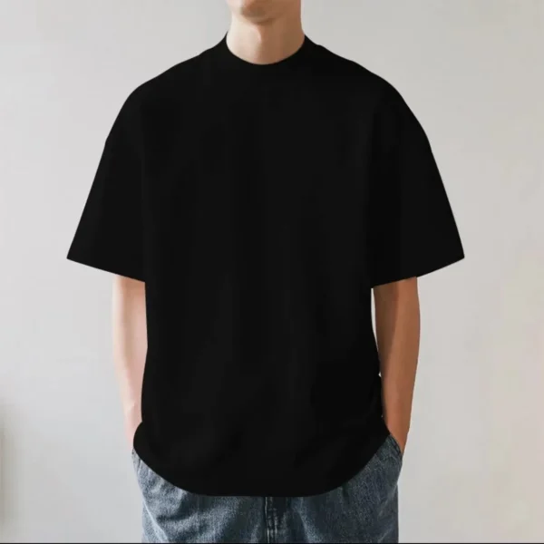 Retro Cotton T-Shirt - Perfect Fit - Image 4
