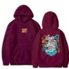 Never Look Back Design DTF Printed Hoodie - Image 3